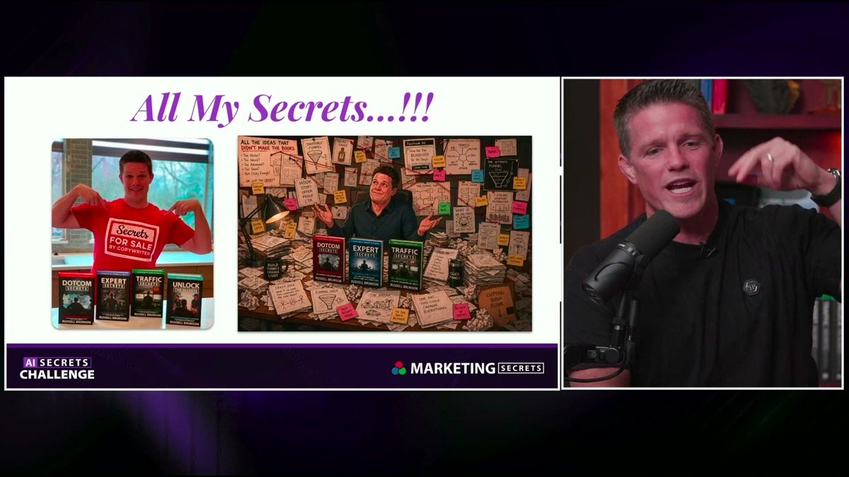All My Secrets — Russell Brunson's secrets books bonus reveal